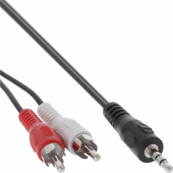 InLine Audio kabelis 2x RCA kištukas / 3,5 mm stereo kištukas 7 m