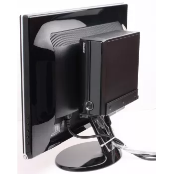 Shuttle PV02 – VESA laikiklis 3 litrų Slim PC, metalinis, juodas