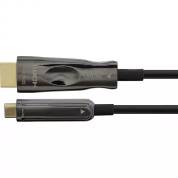 InLine USB Display AOC laidas, USB-C (vyriškas) į HDMI (vyriškas) (DP Alt režimas), 50 m