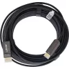 InLine DisplayPort į HDMI AOC keitiklio kabelis, 4K/60Hz, juodas, 50m