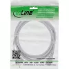 InLine maitinimo laidas, CEE 7/7 tiesus / 3 kontaktų IEC C13 kištukas, pilkas, 1 m