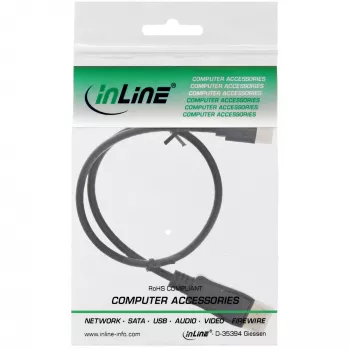 InLine Mini DisplayPort į DisplayPort laidas juodas 1m