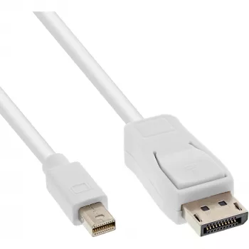 InLine Mini DisplayPort į DisplayPort laidas baltas 1,5 m