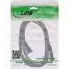 InLine maitinimo laidas su USA kištuku (A tipo) / Euro 8 (C7) lizdu, 3 m