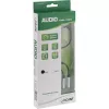 InLine Slim Audio Y-Cable 3.5mm M / 2x F su garsumo reguliavimu 0,25 m