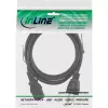 InLine maitinimo laidas USA kištukas / IEC C13, 18 AWG, 5 m