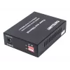 Intellinet Gigabit PoE+ medijos keitiklis, 1 x 1000Base-T RJ45 prievadas į 1 x SFP prievadą, PoE+ injektorius
