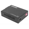 Intellinet Gigabit PoE+ medijos keitiklis, 1000Base-T RJ45 prievadas į 1000Base-LX (SC) vienmodį, 20 km, PoE+ injektorius