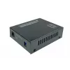 LevelOne RJ45 į SC Gigabit medijos keitiklis, PoE PSE, daugiamodis šviesolaidis, 0,5 km