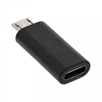USB 2.0 adapteris InLine 33302I Micro-USB kištukas į USB-C lizdą