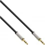 InLine Slim garso laidas 3,5 mm lizdas / lizdas stereo 0,5 m