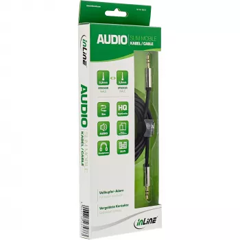 InLine plonas garso kabelis 3,5 mm kištukas / kištukas, stereo, 2 m