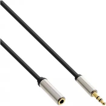 InLine Slim Audio kabelis 3,5 mm kištukas / lizdas Stereo 3 m