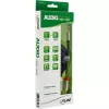 InLine Slim Audio kabelis 3,5 mm lizdas / 2x RCA kištukas 10 m