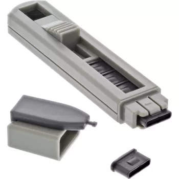 InLine 12 vnt. papildymo rinkinys USB-C prievado blokavimo kištukams 55724