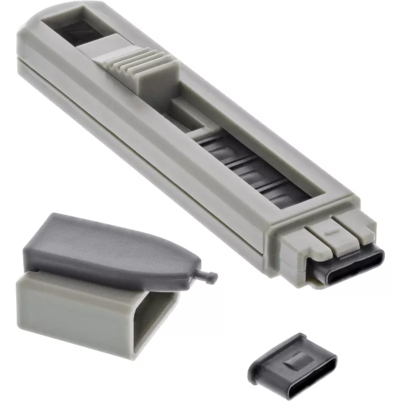 InLine 12 vnt. papildymo rinkinys USB-C prievado blokavimo kištukams 55724