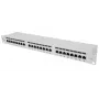 Intellinet skydinis pataisymo skydas, Cat6a, FTP, 24 prievadai, 1U, ekranuotas, 90° viršutinis lizdas, pilka