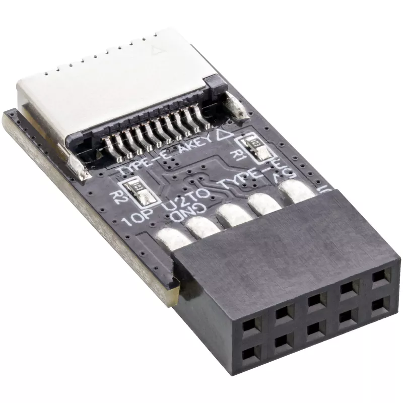 InLine USB 2.0 į USB 3.2 Type-E Key-A adapteris vidinis