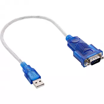 InLine USB į RS-232 adapterio laidas USB A (vyriškas) / DB9 (vyriškas) ~0,2 m