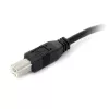 StarTech.com 9 m (30 ft.) aktyvus USB 2.0 A į B laidas, 9 m, USB A, USB B, USB 2.0, 0.48 Gbit/s, juodas