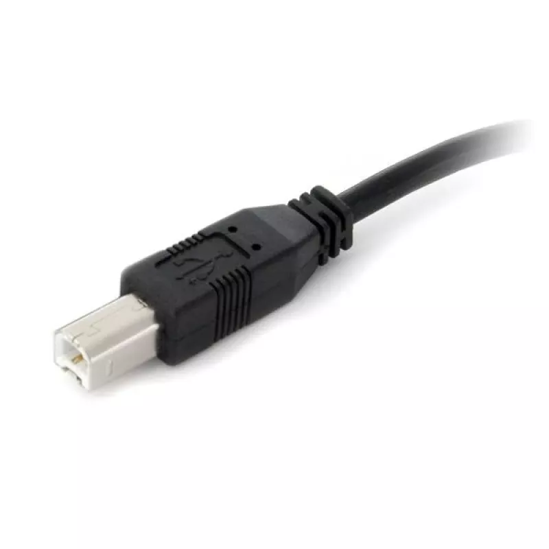 StarTech.com 9 m (30 ft.) aktyvus USB 2.0 A į B laidas, 9 m, USB A, USB B, USB 2.0, 0.48 Gbit/s, juodas