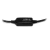 StarTech.com 9 m (30 ft.) aktyvus USB 2.0 A į B laidas, 9 m, USB A, USB B, USB 2.0, 0.48 Gbit/s, juodas