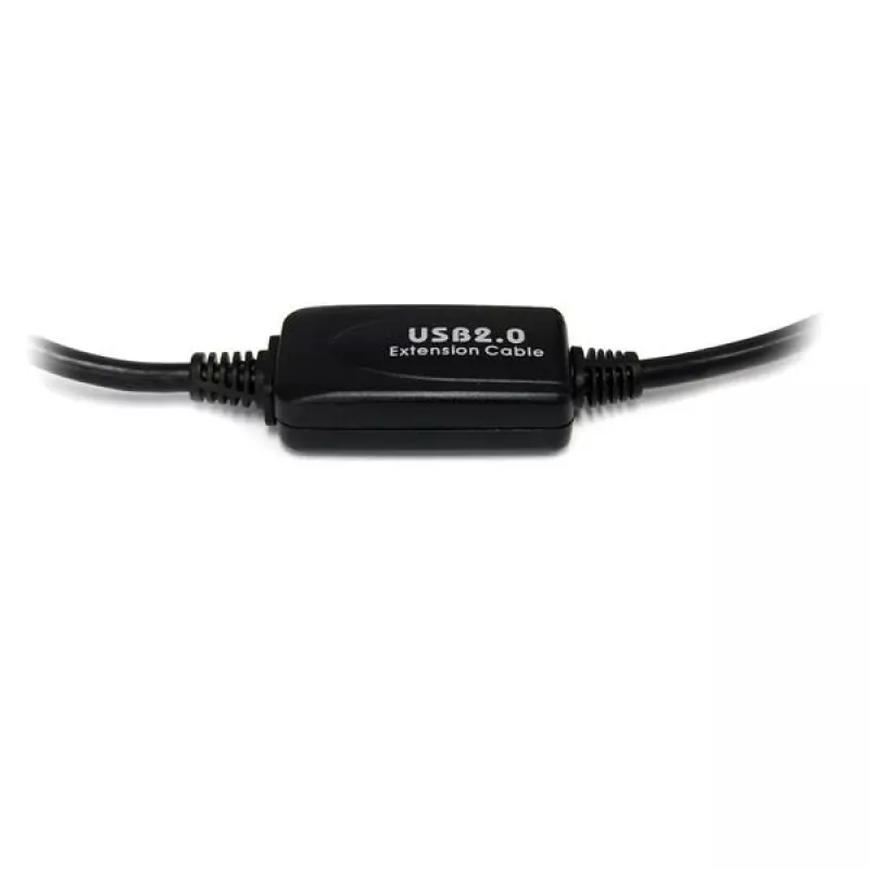 StarTech.com 9 m (30 ft.) aktyvus USB 2.0 A į B laidas, 9 m, USB A, USB B, USB 2.0, 0.48 Gbit/s, juodas