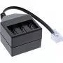InLine TAE Vokietijos adapterio laidas RJ11 6P4C kištukas į TAE NFN lizdą 69942A