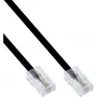 ISDN kabelis RJ45 vyras / vyras 8P8C 3 m InLine 68813A