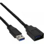 InLine USB 3.2 Gen.1 laidas Type A kištukas / Type B lizdas, juodas, 2,5 m