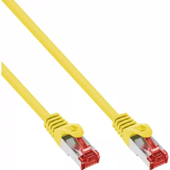 InLine 70 vnt. Bulk-Pack Patch kabelis S/FTP PiMF Cat.6 250 MHz PVC varis