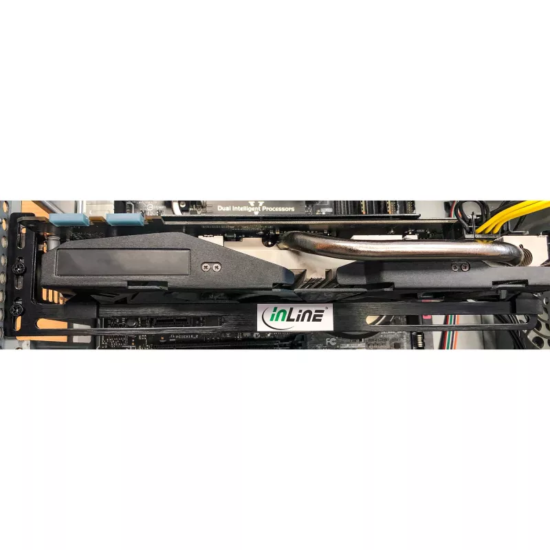 GPU laikiklis / atrama vaizdo plokštei InLine 59955 juoda