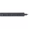 InLine USB 2.0 4 prievadų šakotuvas, USB-A kištukas į 4x USB-A lizdus, kabelis 15 cm