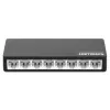 Intellinet 561730 8 prievadų Fast Ethernet tinklo jungiklis, plastikinis, IEEE 802.3az (Energy Efficient Ethernet), juodas