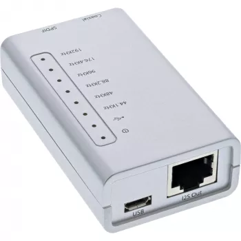 USB HD garso adapteris InLine 33053I 24 bit 192 kHz skaitmeninis koaksialinis / Toslink / I2S keitiklis