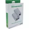 USB HD garso adapteris InLine 33053I 24 bit 192 kHz skaitmeninis koaksialinis / Toslink / I2S keitiklis