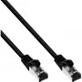 InLine Patch Laidas S/FTP PiMF Cat.8.1 halogen free 2000MHz juodas, 2m