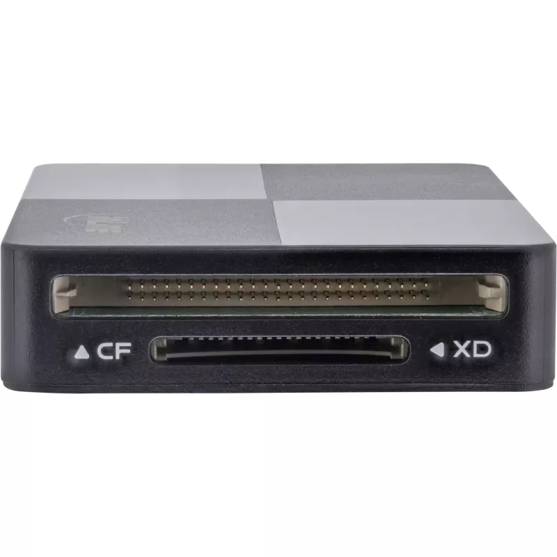 InLine 66772F kelių kortelių skaitytuvas USB 3.2 pilkas