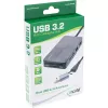 InLine 66772F kelių kortelių skaitytuvas USB 3.2 pilkas