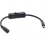 InLine 26906G DC kabelis su jungikliu, DC kištukas/lizdas 5,5x2,5mm, AWG 18, juodas, 0,20m
