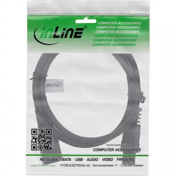 InLine maitinimo laidas, C14 lizdas į C5 kištuką, juodas, 2m