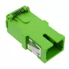 InLine 89992F SC/SC vienmodis šviesolaidinis adapteris su lazerio apsaugos sklende, žalias