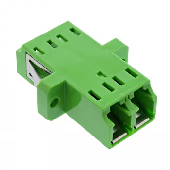 InLine 89989R Duplex LC/LC vienmodis skaidulinis adapteris, moteriškas/moteriškas, žalias