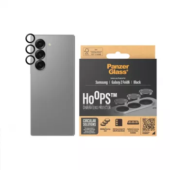 PanzerGlass ® Hoops® fotoaparato lęšių apsauga juoda Samsung Galaxy Z Fold6