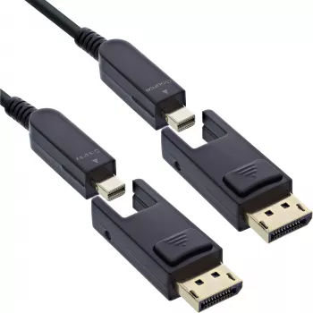 InLine 17230O DisplayPort kabelis 30 m Mini DisplayPort / DisplayPort juodas