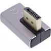 Adapteris DisplayPort keitiklis InLine 17291I pilkas juodas auksuotas