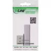 Adapteris DisplayPort keitiklis InLine 17291I pilkas juodas auksuotas