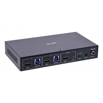 InLine 57885C KVM jungiklis 2 prievadų HDMI 2.1 8K@60Hz