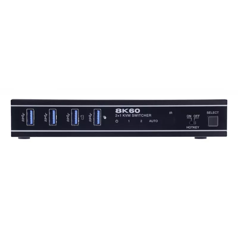 InLine 57885C KVM jungiklis 2 prievadų HDMI 2.1 8K@60Hz