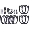 InLine 57885D KVM jungiklis 4 prievadų HDMI 2.1 8K 60Hz montavimui į stelažą, juodas